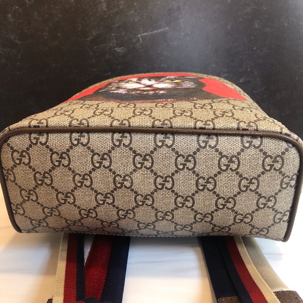 โ๏ธSOLDโ๏ธ Gucci GG Supreme Mystic Cat Backpack - Picture 7 of 15